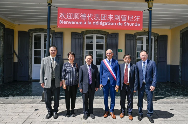 Saint-André : la délégation chinoise de ShunDe en visite officielle dans la commune