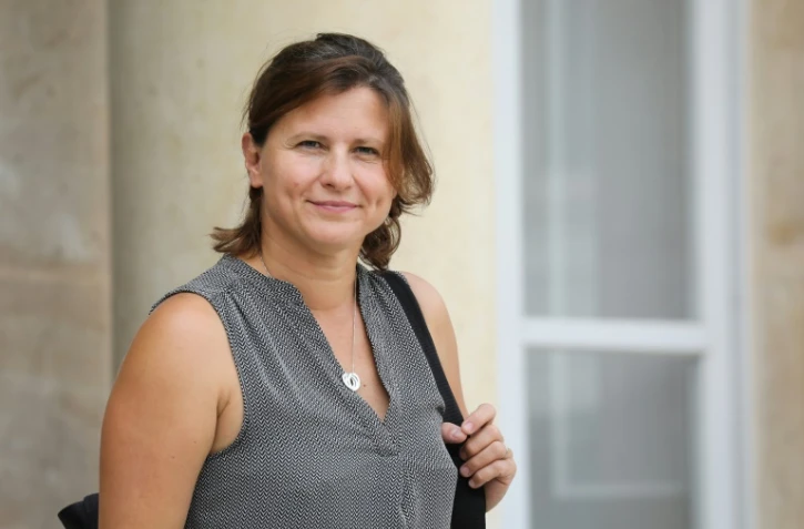 La ministre des Sports française Roxana Maracineanu quitte l'Elysée le 28 août 2019 à Paris