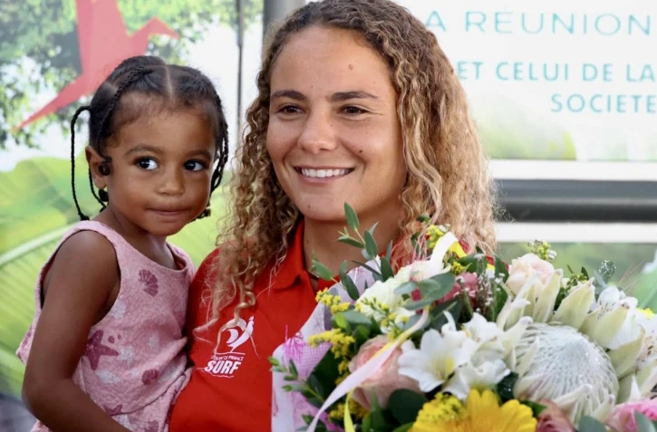 Alice Lemoigne, championne du monde de longboard