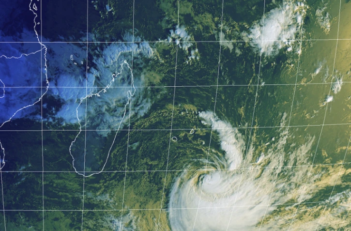 Calvinia, cyclone, progression