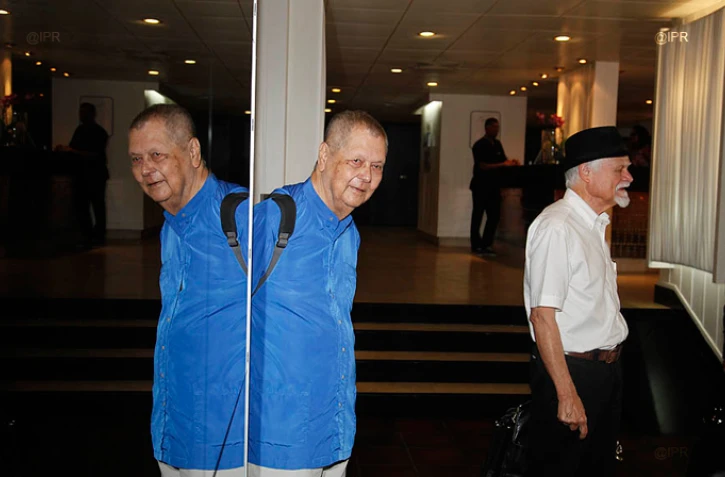 Paul Verges et Elie Hoarau