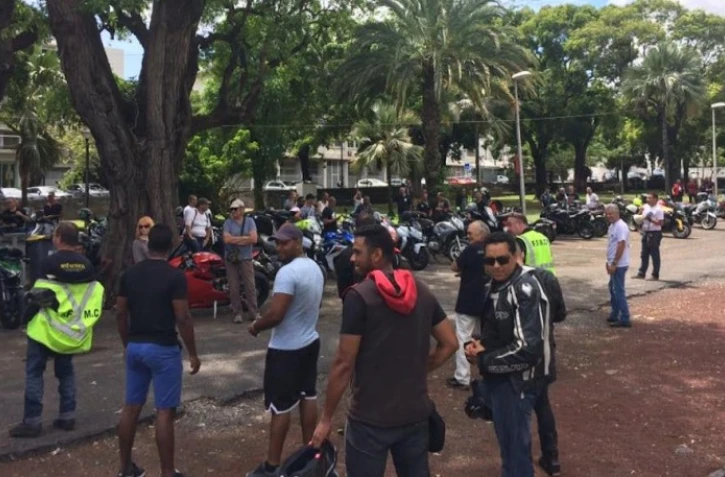 Une opération escargot menée par une cinquantaine de motards