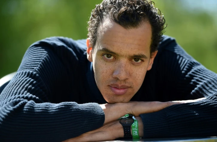 L'artiste français Gaël Faye, le 21 avril 2017 à Bourges