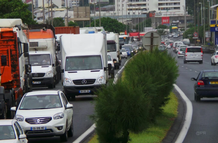 Embouteillages sur le boulevard Lancastel