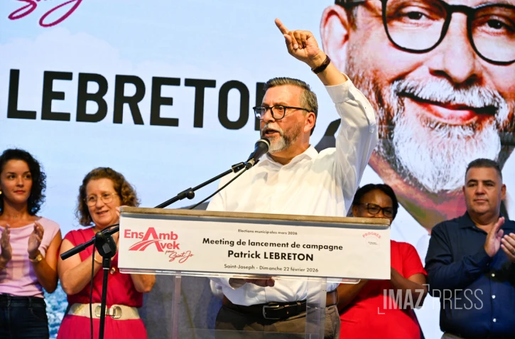 Municipales : à Saint-Joseph, Patrick Lebreton