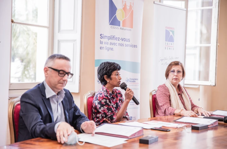 La ville de Saint-Denis renouvelle son partenariat avec la CGSS et le CCAS