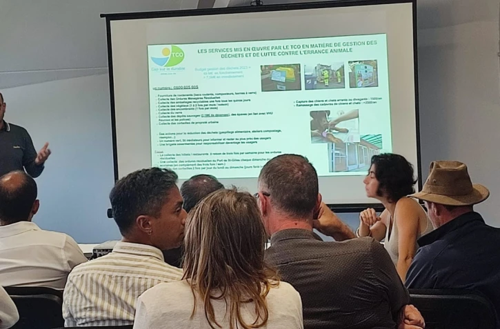Le TCO rencontre les commerçants de Saint-Gilles les Bains