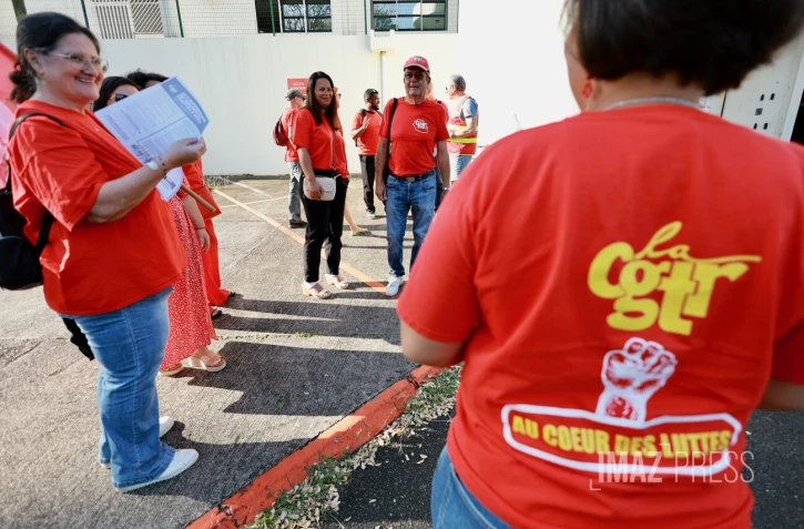Saint-Denis : la CGTR Finances publiques se mobilise pour demander plus de moyens