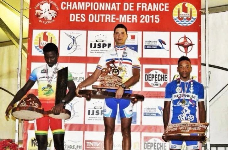 David Rivière champion de France des Dom 2015