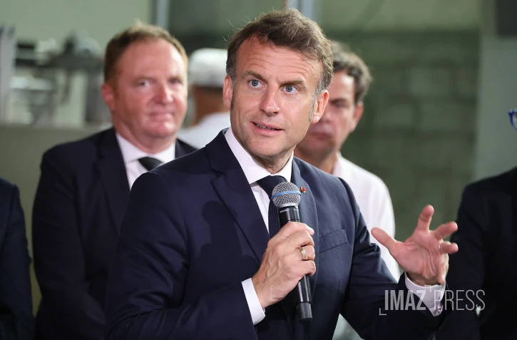 Visite Emmanuel Macron mardi 22 avril 2025