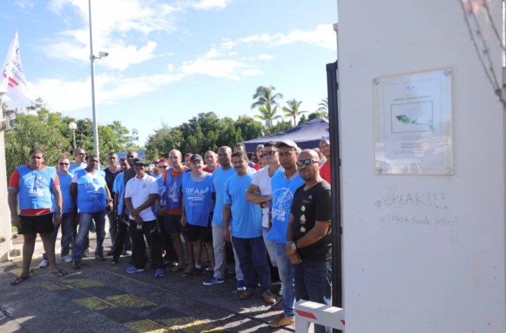 Mobilisation prison le port