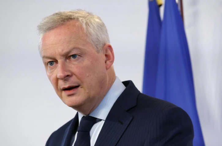 Le ministre de l'Economie et des Finances Bruno Le maire, le 24 avril 2024 à Paris