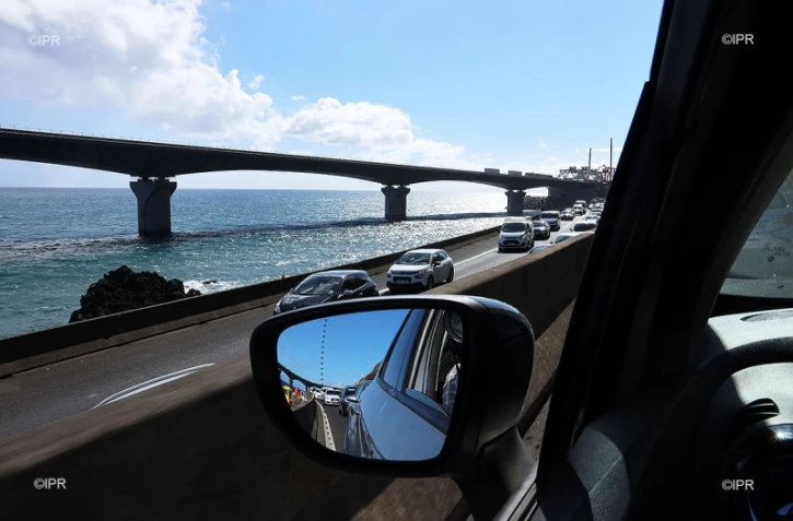 embouteillage route du littoral 