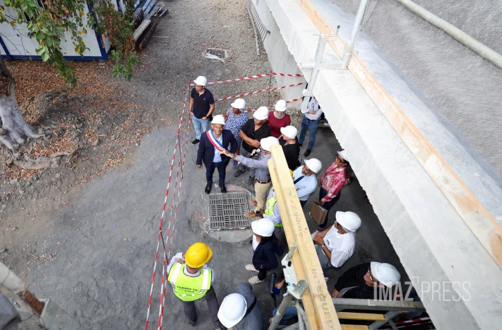 Chantier de l'école de Grand Fond