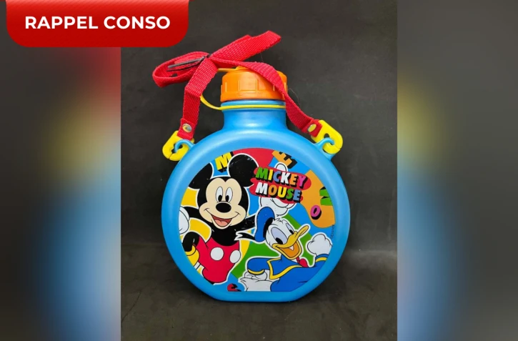 Rappel conso gourde mickey