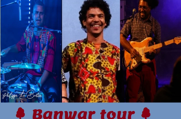 Concert : le trio Banwar en tournée sur toute l'île