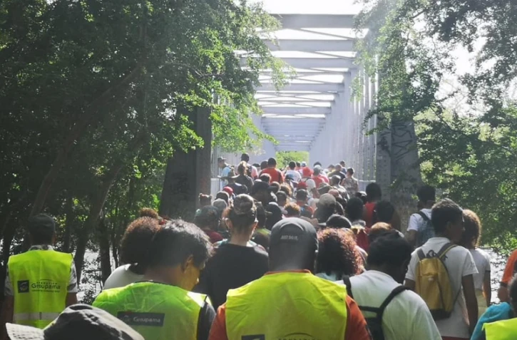 Balade solidaire à Etang Saint-Paul