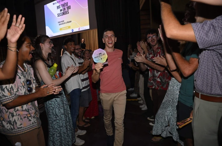 Finale locale du concours "Ma thèse en 180 secondes" à La Réunion