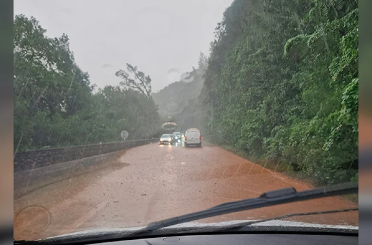 pluie à Saint-Joseph