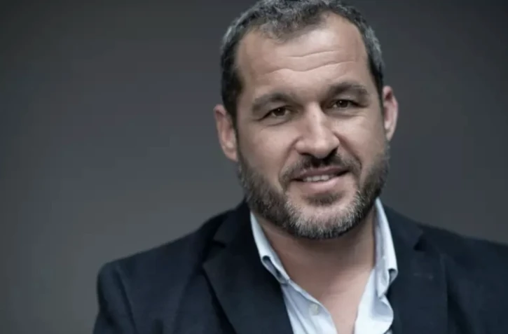 Sébastien Boueilh, nouveau président de la Ciivise, le 22 septembre 2022 à Paris ( AFP / FRANCK FIFE )