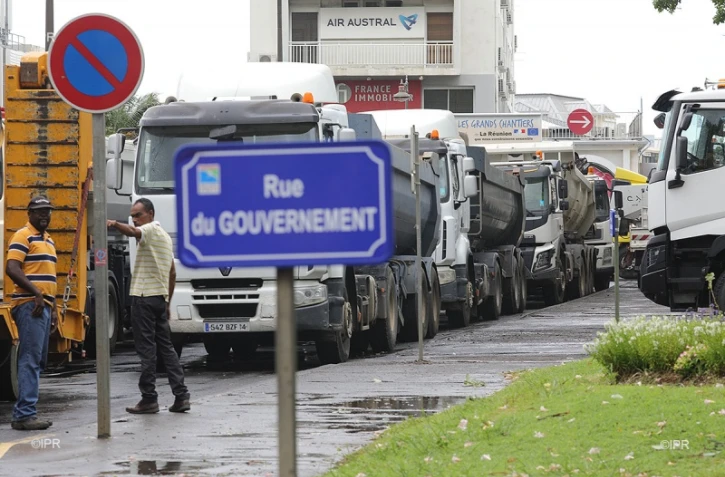 Manifestation transporteurs lundi 13 mars 2017 
