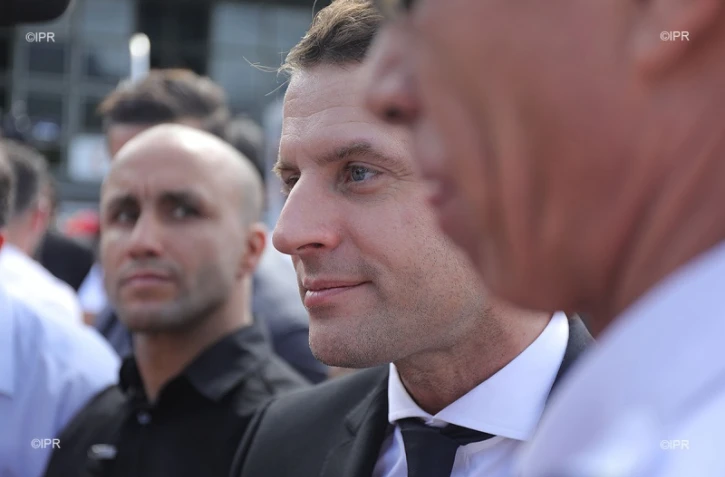 Emmanuel Macron en visite à La Réunion