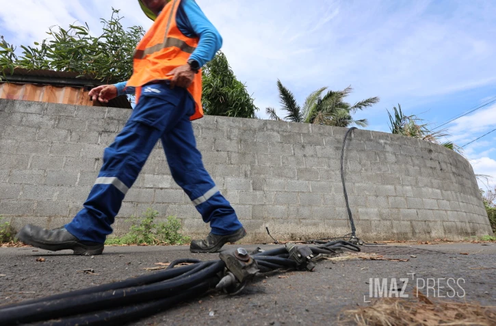 Cyclone Garance électricité