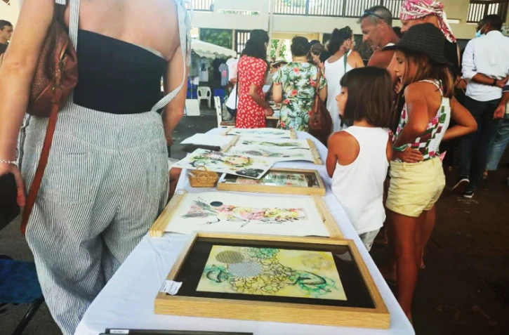 Retour sur le Marché de l'Art à Saint-Gilles-les-Bains