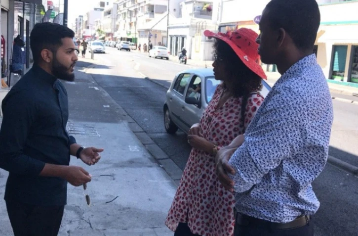 Tous Dionysiens Farid Mangrolia à la rencontre des commerçants 12 octobre 2019