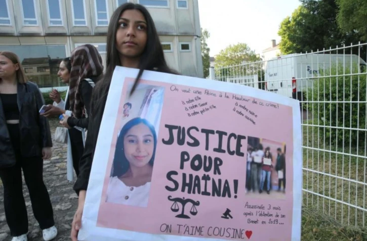 L'ex-petit ami de Shaïna condamné à 18 ans de réclusion criminelle pour son assassinat