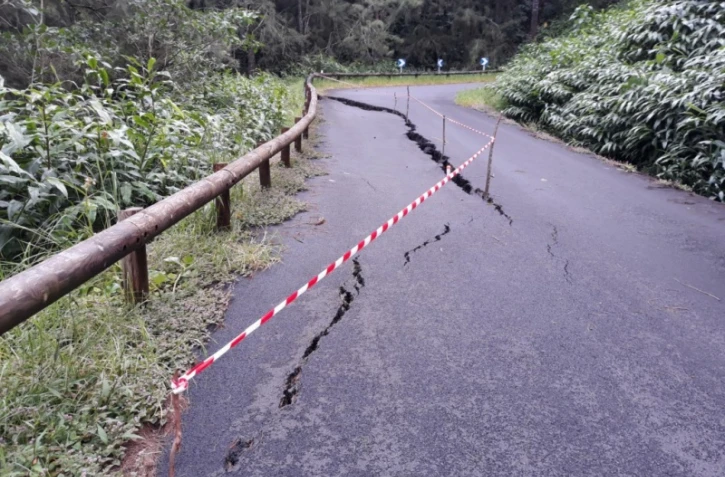 Fissures route 