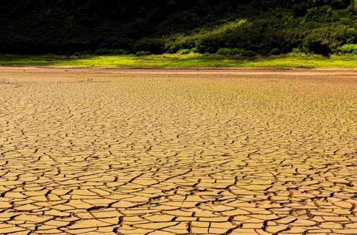 Sécheresse à Grand Etang