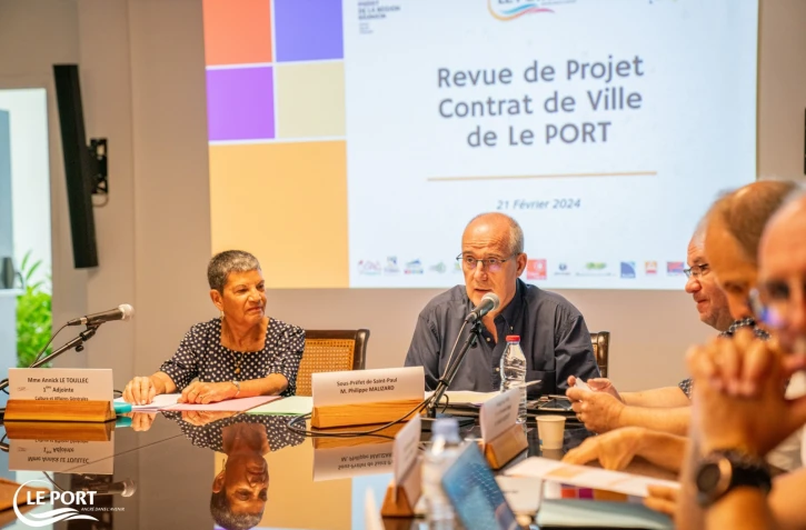 Le Port : les acteurs du contrat de ville réunis [