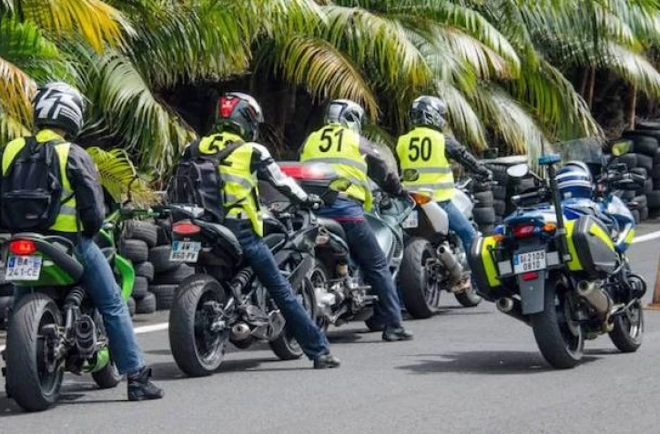 Rallye moto de la gendarmerie