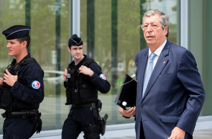 Le maire de Levallois-Perret Patrick Balkany arrive au tribunal, le 22 mai 2019 à Paris