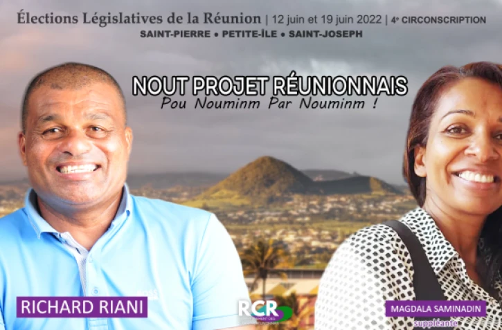 Législatives : Richard Riani, candidat pour "redonner de la dignité et de la fierté aux réunionnais.es"
