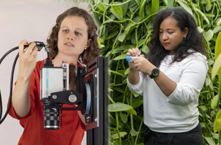 Daphné Lemasquerier et Cathucia Andriamihaja