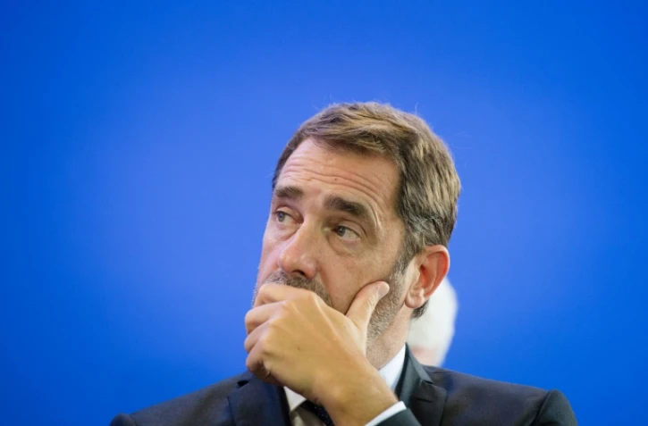 Le ministre de l'Intérieur, Christophe Castaner, à Marseille, le 17 septembre 2019
