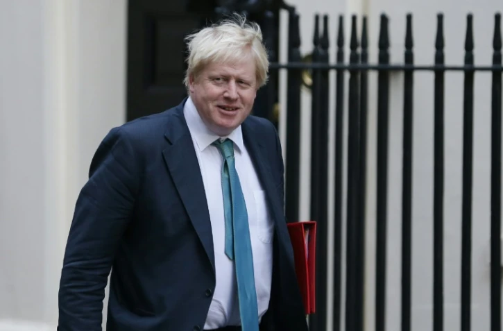 Le ministre britannique des Affaires étrangères Boris Johnson arrive pour un conseil des ministres à Londres, le 11 octobre 2016 