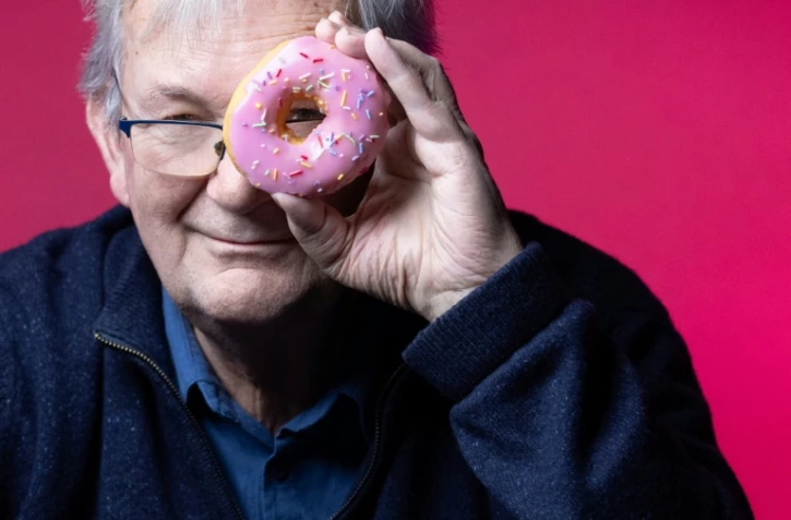 Le photographe britannique Martin Parr, le 31 octobre 2025 à Paris
