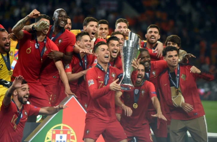 Le Portugal vainqueur de la première Ligue des nations après sa victoire sur les Pays-Bas à Porto, le 9 juin 2019 