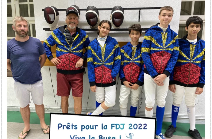 escrimeur du club la buse