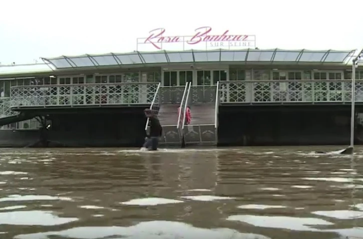 La Seine a débordé 