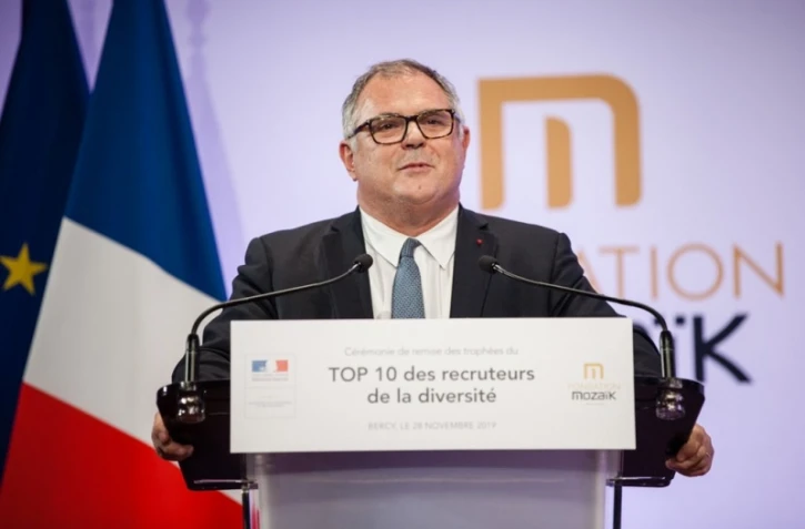 Jean-Marie Marx, haut-commissaire aux compétences et à l'inclusion par l'emploi, visite