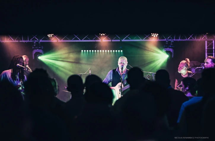 Sanaa et Fabrice Legros au Bisik