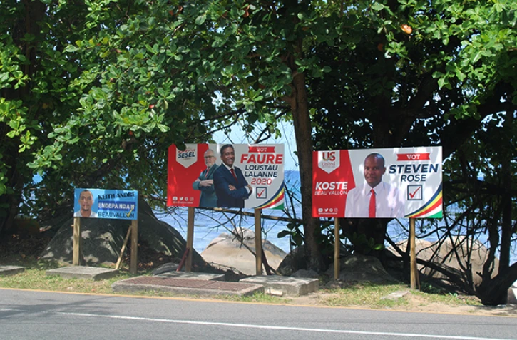 seychelles campagne électoral 