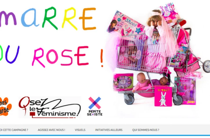 Maman, papa, père Noël j'en ai marre du rose