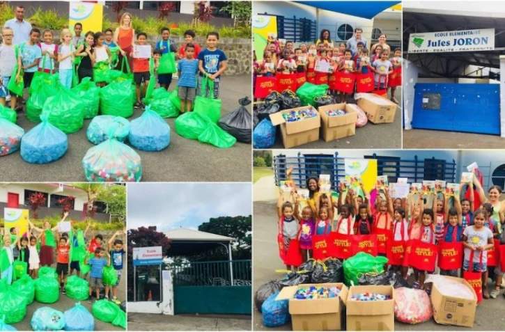 Plus de 1 600 kilos de bouchons collectés. (Photo TCO)