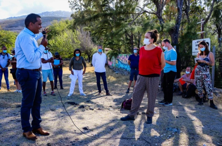 Changement climatique : des experts en visite à Saint-Leu 