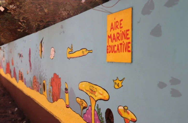 Inauguration du panneau Aire Marine Éducative à l’Hermitage-les-Bains